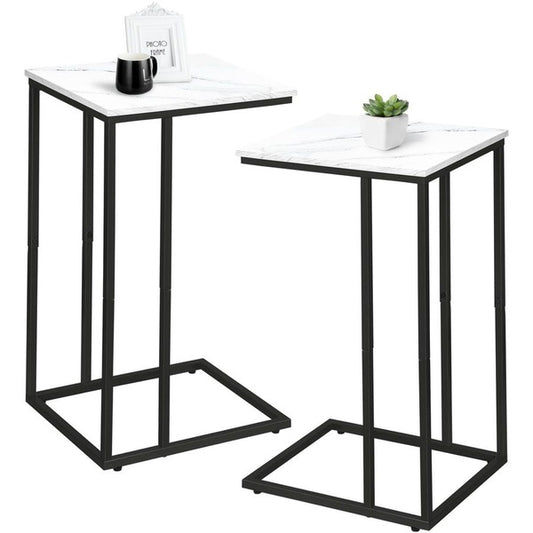 Possile C Shaped Side Table Set of 2